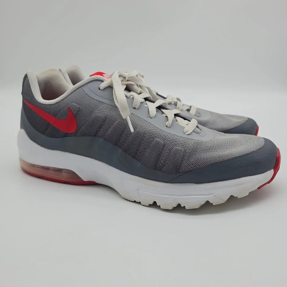Nike Air Max‎ Invigor Wolf Grey/University Red' Men's Sz12